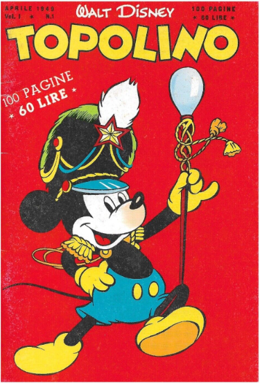 TOPOLINO APRILE 1949 VOL. I N. 1